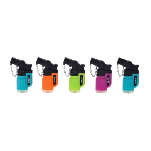 Lighter Single Blueflame, Fluo Color, PU20