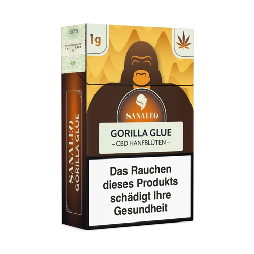 Gorilla Glue CBD Blüten, 1g, mit Steuermarke