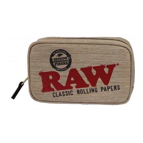 [POUMED] RAW Smokers Pouch, Medium Size, Smell Resistant