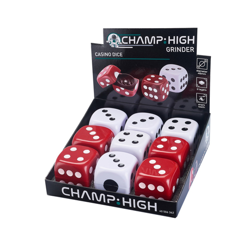 Casino Dice Grinder, 48 mm Ø,  2-teilig, VE 9