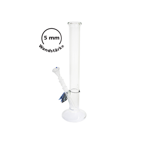 GLASS BONG 18.8 mm, 48 Cm, 5 mm Wall Thickness, 50 mm Ø
