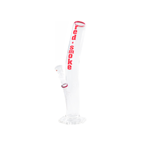 Glass Bong - 18.8 mm - 40 cm - Red Smoke