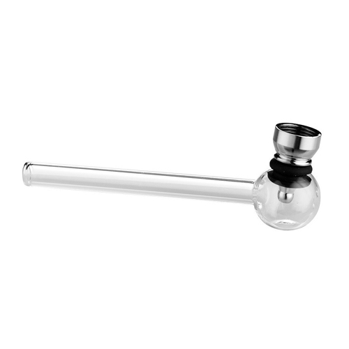[PIPE37] Glass Pipe, 12 cm, 1 Piece