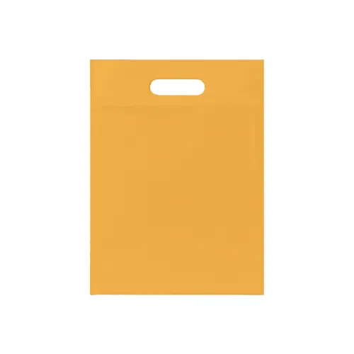 Gelbe Einkaufstaschen, 20 × 30 cm, Packung mit 100 Stück