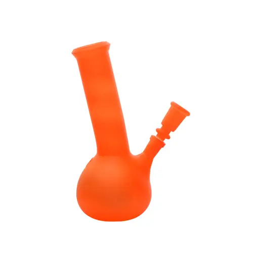 Mattierte Glasbong, 20 cm, Neonorange