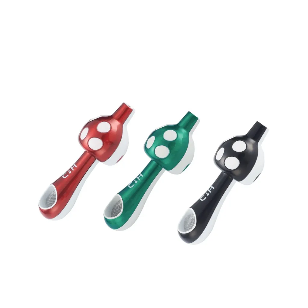 [MP77] Champ High Mushroom Metal Pipe – 9.4 cm (Mix Colours)