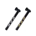 Champ High Skull Glass And Metal Pipe, 12.5cm