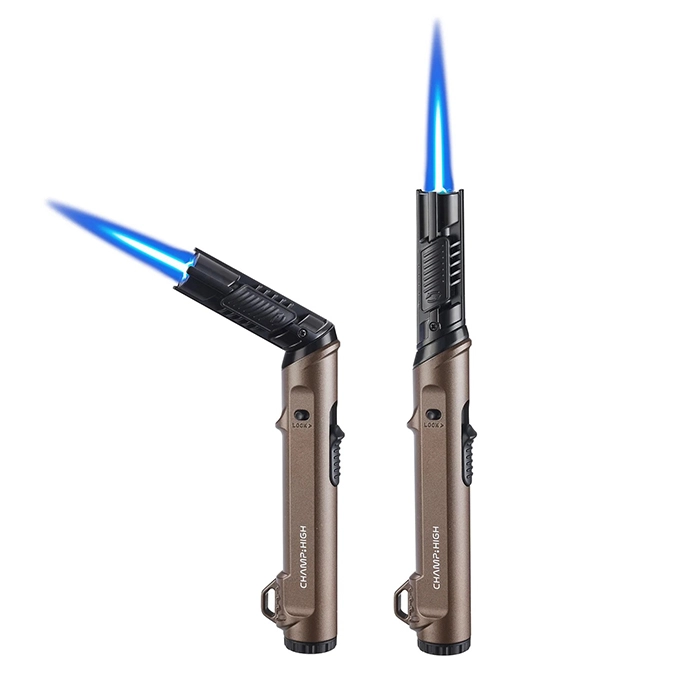 [HP97] Champ High Single Jet Flame Utility Lighter, 12 Pcs