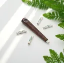 Calumet Spiritpipes® One Piece Pfeife aus Walnussholz mit 6 mm Aktivkohlefilter