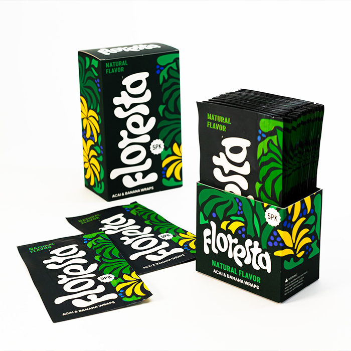 Floresta Wraps Natural, Pack Of 25
