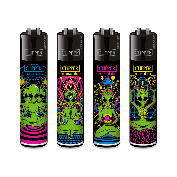 Clipper Classic Large TRIPPY ALIEN- VE48