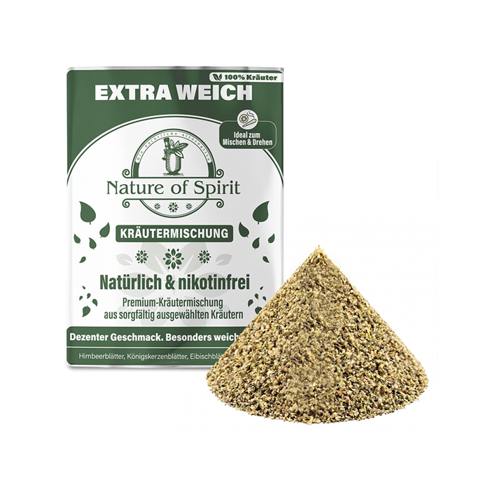 Nature Of Spirit, EXTRA WEICH, Nicotine-free, 30g