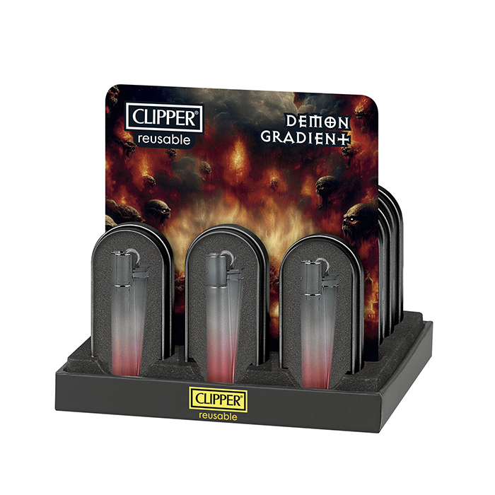 [CL8DG] Clipper Classic Metal Large,Demon Gradient, VE12