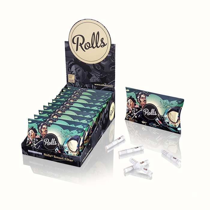 [ROL610] Rolls Filter Tips 6 mm, VE 60 × 10