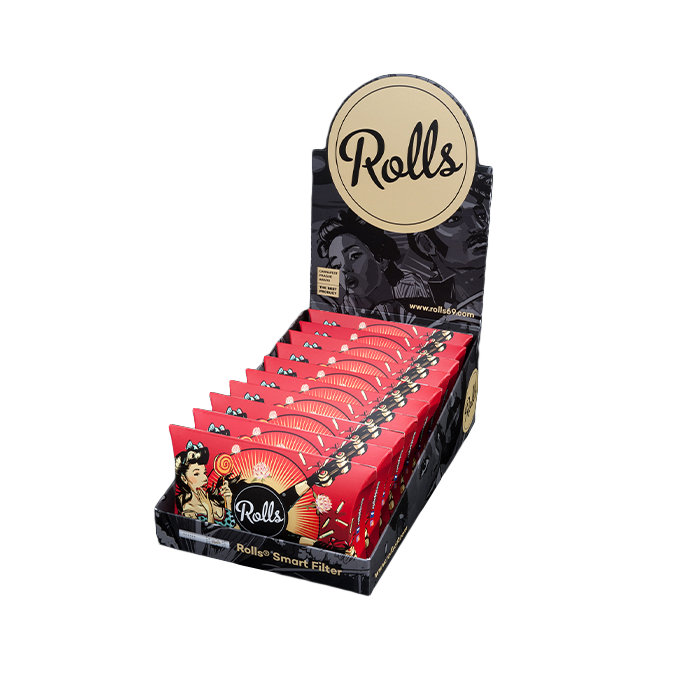 [ROL810] Rolls Filter Tips 8mm, VE 40x10