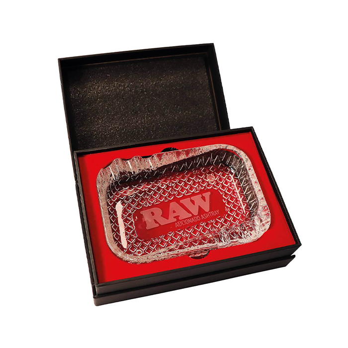 Raw Aficionado Glass Ashtray