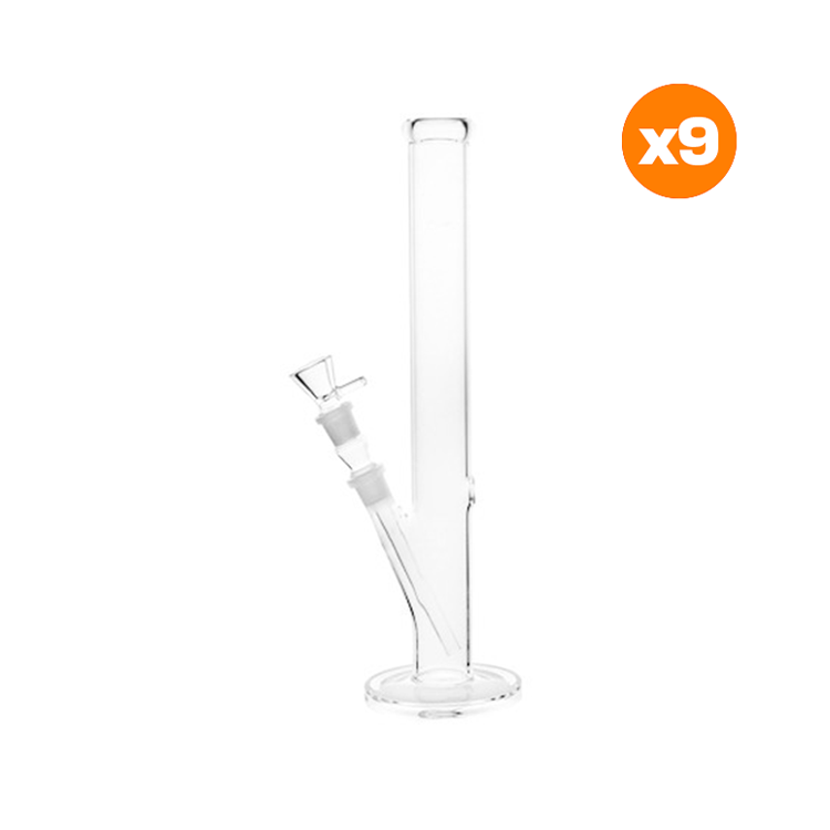 [SSC10329BOX] Glasbong Zylinder,42cm, 18.8er Schliff, VE9