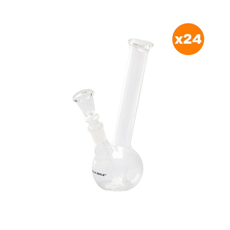 Glass Bong 18 cm , 14.5 mm Ground Joint , VE24