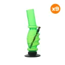 Acrylbong, farbig, Ice, mit Griff, ca. 31cm  |  VE9
