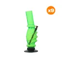 Acrylic Bong, Colored, Ice, with Handle , approx. 31 cm , VE9