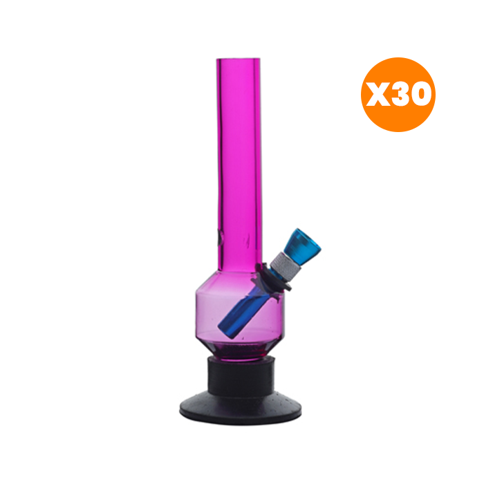 Mini Acrylic Bong , 15 cm ,  VE30