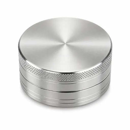 [WN52] Aluminum Grinder, 50 mm Ø, 2-piece, CNC Milled