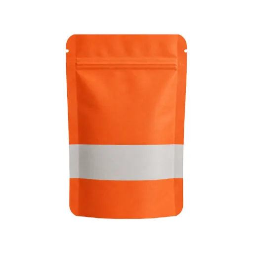 [KP1OR] Kraftpapiertüte, 140 × 85 mm, VE 50, orange